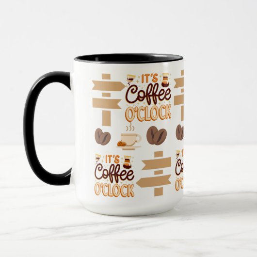 コーヒータイムです マグカップ (左)