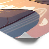 コーヒータイムウォールアートデコール ポスター (角)