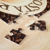 コーヒータイムエスプレッソカップとコーヒー豆 ジグソーパズル (側面)