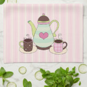 コーヒータイムキッチンタオル キッチンタオル (折り畳み)