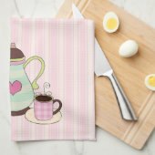 コーヒータイムキッチンタオル キッチンタオル (四つ折り)