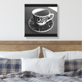 コーヒータイムキャンバス印刷 キャンバスプリント (インサイチュ (寝室))