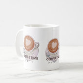 コーヒータイムマグカップ コーヒーマグカップ (正面左)