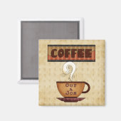 コーヒータイムマグネット マグネット (正面/裏面)