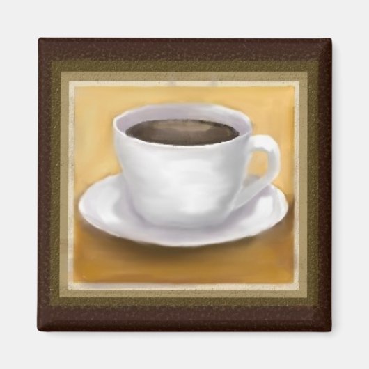 コーヒータイムマグネット マグネット (正面)