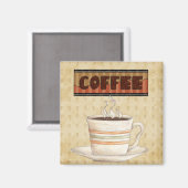 コーヒータイムマグネット マグネット (正面/裏面)