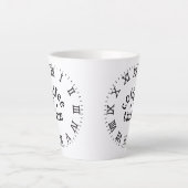 コーヒータイムマグ カフェラテマグ (正面)