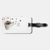 コーヒータイムラゲッジタグ ラゲッジタグ (裏面横)