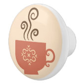 コーヒータイムレトロデザイン セラミックノブ (右)