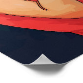 コーヒータイムヴィンテージスタイル、追加文字 ポスター (角)