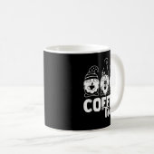 コーヒータイム格言カフェイン コーヒーマグカップ (正面右)