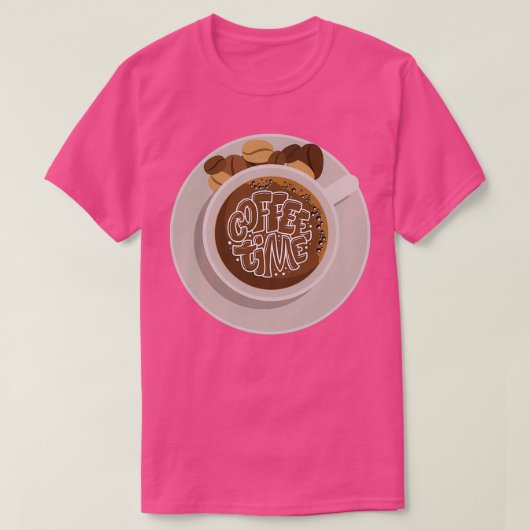 コーヒータイム1 Tシャツ (デザイン正面)