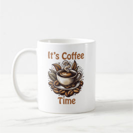 コーヒータイム~ほっこりコーヒー豆 コーヒーマグカップ