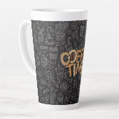 コーヒータイム カフェラテマグ (左アングル)