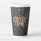 コーヒータイム カフェラテマグ (正面)