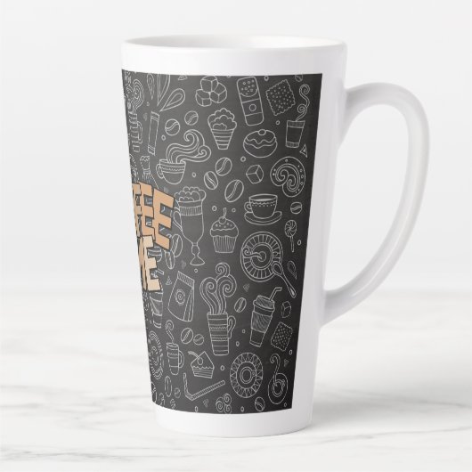 コーヒータイム カフェラテマグ (右)