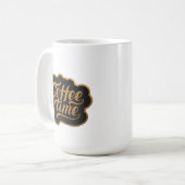 コーヒータイム コーヒーマグカップ (正面左)