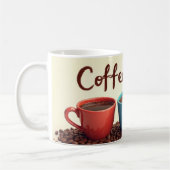 コーヒータイム コーヒーマグカップ (左)