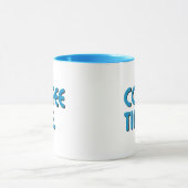 コーヒータイム | シンプルな日常使いのコーヒー マグカップ (中央)