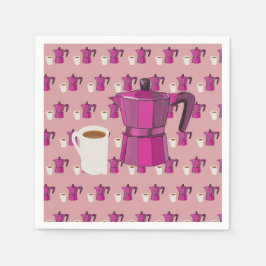 コーヒータイム スタンダードカクテルナプキン