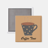 コーヒータイム マグネット (正面/裏面)