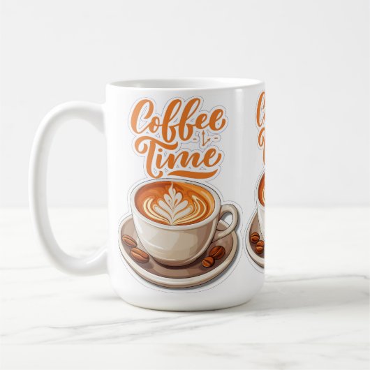 コーヒータイム マグ (左)