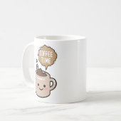 コーヒータイム 面白い かわいい コーヒー コーヒーマグカップ (正面左)
