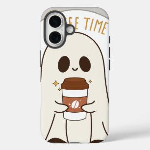コーヒータイム iPhone 16 カバー