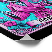 コーヒータロットカード精神障害が完全に冷たい ポスター (角)