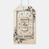 コーヒータロットカード ギフトタグ (裏面)