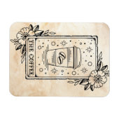 コーヒータロットカード マグネット (横)