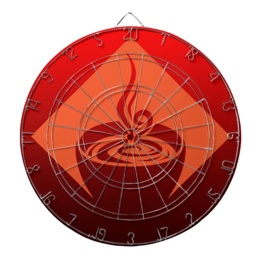 コーヒーダイヤモンド ダーツボード (正面)