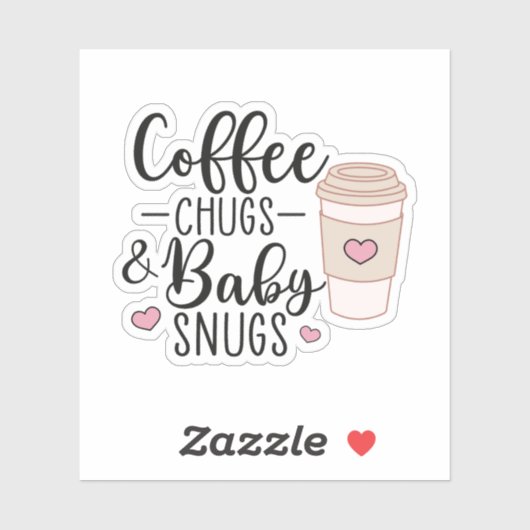 コーヒーチャグとベビースナッグス、NICUナースL&Dナース シール (シート)