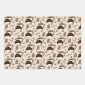 コーヒーチャームトリオ3 ラッピングペーパーシート (正面)