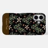 コーヒーツリーパターン Case-Mate iPhoneケース (裏面 (横))