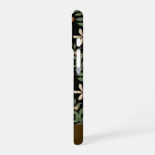 コーヒーツリーパターン iPhone 16ケース (左側面)