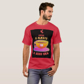 コーヒーティーシャツ Tシャツ (正面フル)