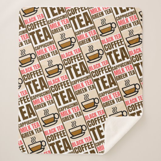 コーヒーティーパターン、シェルパブランケット シェルパブランケット (正面)