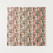 コーヒーティーパターン、タペストリー タペストリー (正面(横))