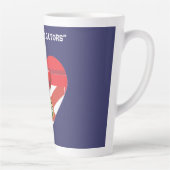 コーヒーティーフロリダおもしろい カフェラテマグ (右)