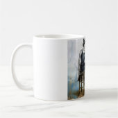 コーヒーティーホットココアダンサーバレエバレエバレリーナマグ コーヒーマグカップ (左)