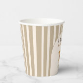 コーヒーテーマエスプレッソマルティーニバーブベビーシャワー 紙コップ (右)