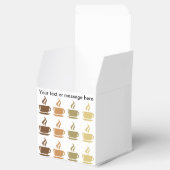 コーヒーテーマパーティーの好意ボックス フェイバーボックス (オープン)