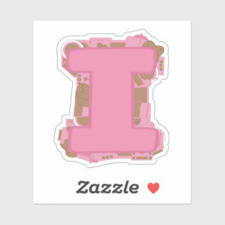 コーヒーテーマレターカスタムIカットビニールシール シール