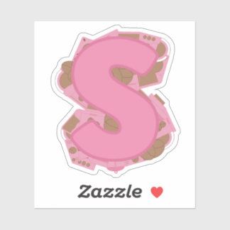 コーヒーテーマレターSカスタムカットビニールシール シール