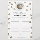 コーヒーテーマ花嫁は何歳になる予定だった (正面)