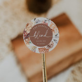 コーヒーテーマ「The Perfect Blend」結婚式の引き出物 ラウンドシール