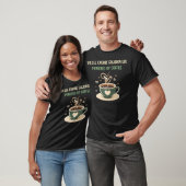 コーヒーディーゼルエンジン較正装置によって駆動される Tシャツ (ユニセックス)