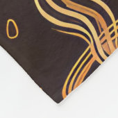 コーヒーデザイン毛布 フリースブランケット (角)