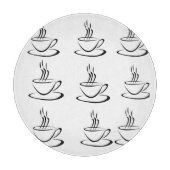 コーヒーデザイン用切削ボード カッティングボード (正面)